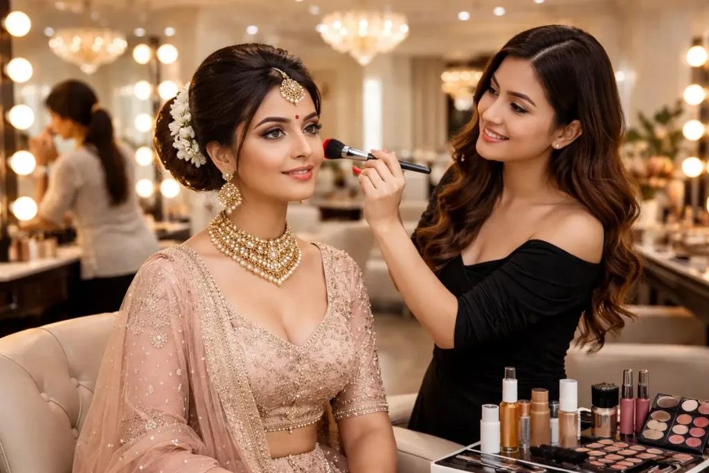 Top Makeup Artists in Faridabad Beauty Salons Shine Salon
