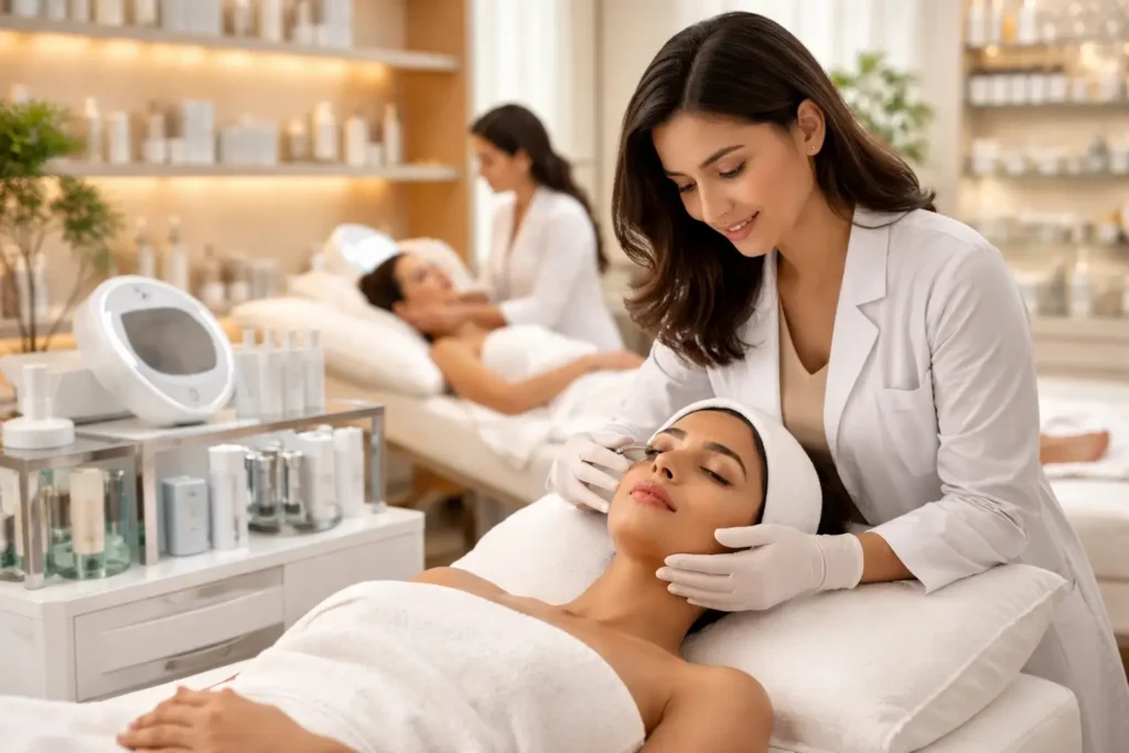 Beauty Salon in Faridabad with Customized Skincare Shine Salon