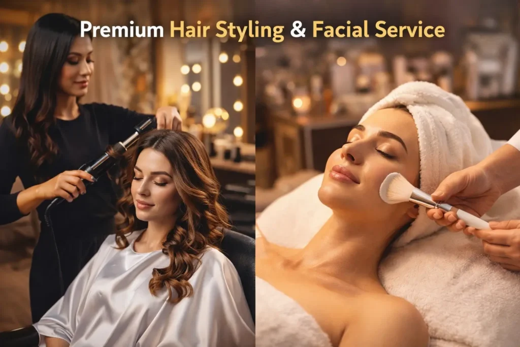best beauty salon in faridabad