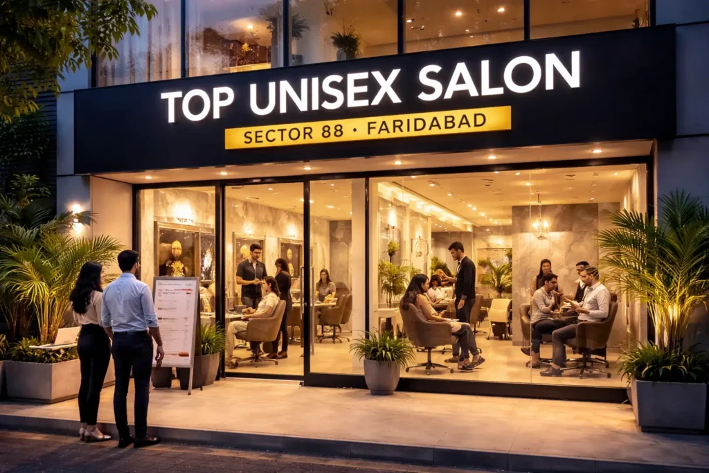 best beauty salon in Faridabad