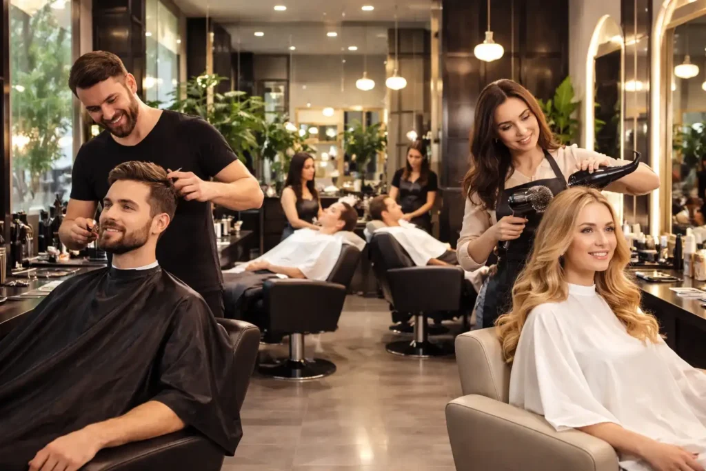 best unisex salon in faridabad