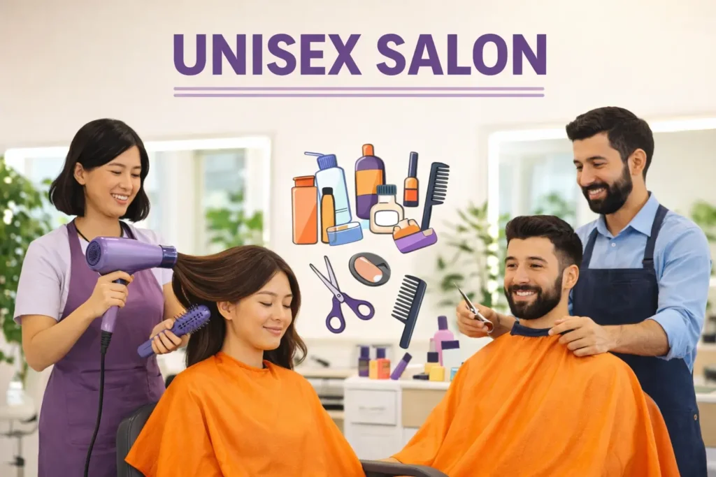 best unisex salon in faridabad
